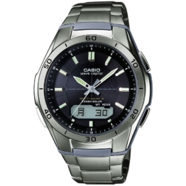 Casio Waveceptor Herrenchronograph in Silber WVA-M640TD-1AER