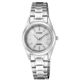 Citizen Damenuhr "Eco Drive" ES4030-84A Funkuhr, silber