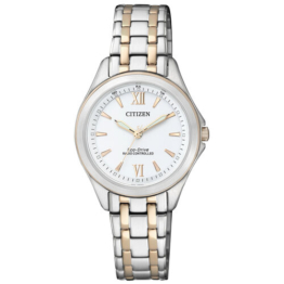 Citizen Damenuhr Elegant "ES4024-52A", bicolor