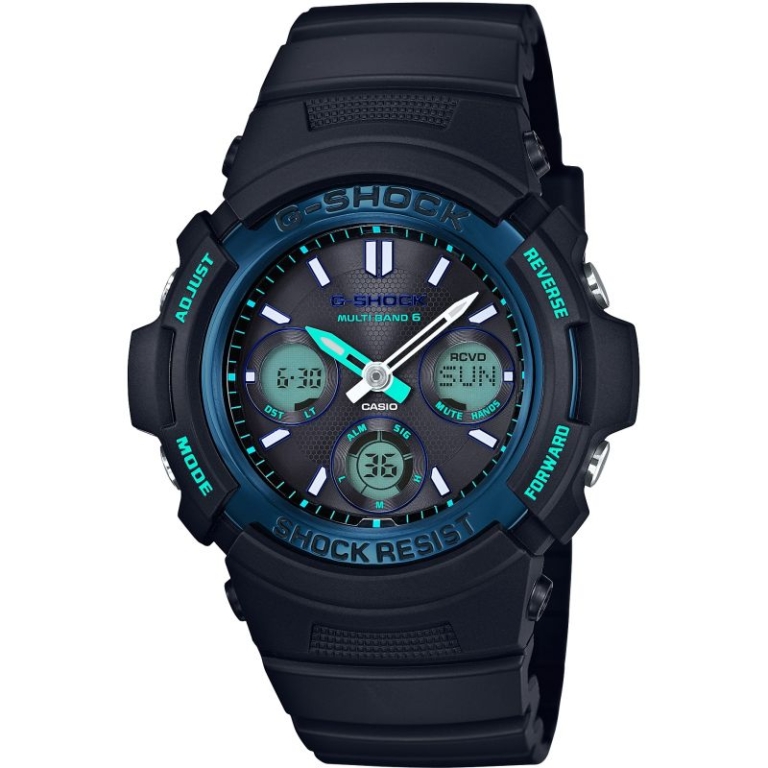 Casio G Shock Awg M Sf Bef Multicolor Unisex Armbanduhr Hybrid