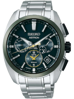 Seiko SSH071J1 Astron GPS Solar Dual-Time 42 mm 20ATM